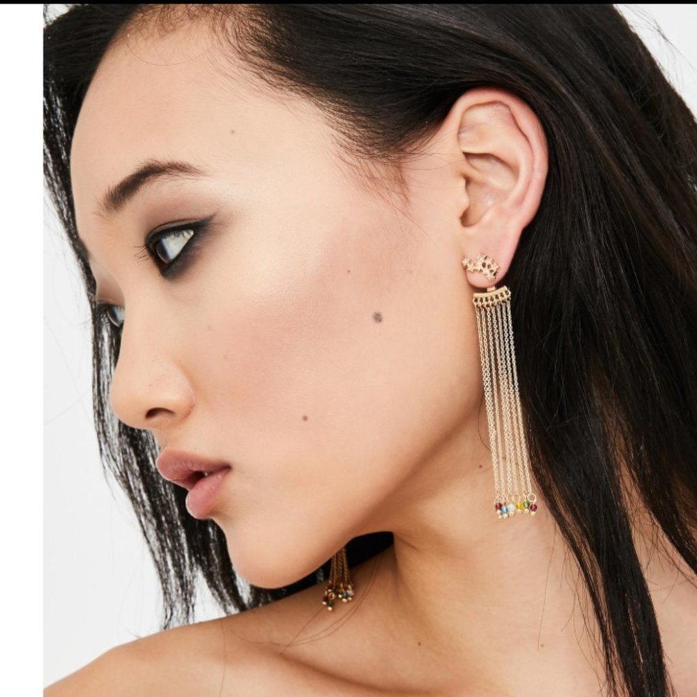 DRIPPING IN DREAMS BEADED EARRINGS